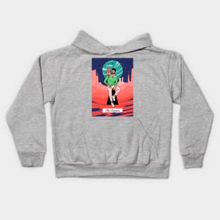 Tarot - The emperor Kids Hoodie